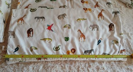 Obliecky s vyplnou layette jungle 2 komplety,