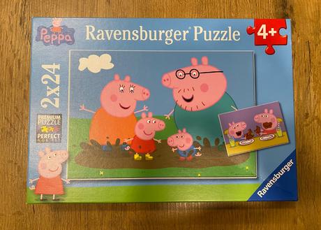 Puzzle peppa pig 4+,