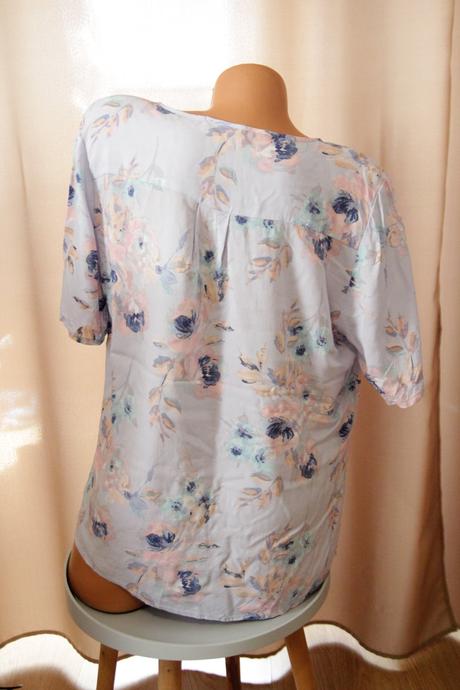 Kvietkovaná blúzka xxl, xxl