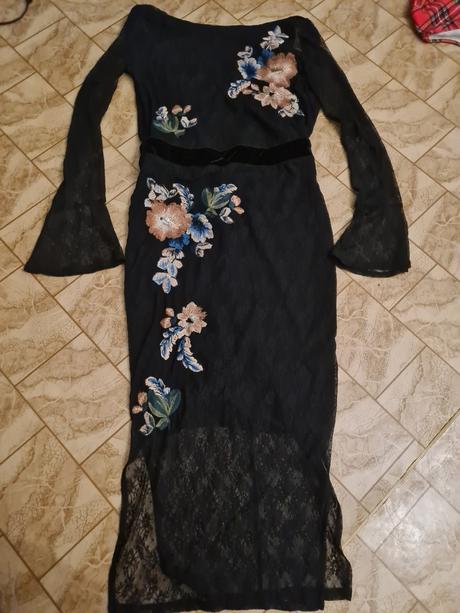 Čipkované šaty, next,s