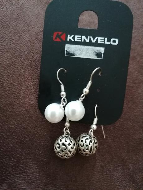 2ks náušnice, kenvelo