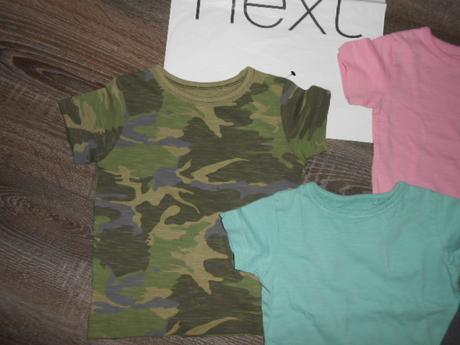 Next kratke trička č. 6-9 mesiacov, next,74