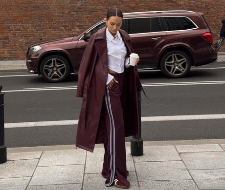 Kozenkovy trenckot xs sedi aj na s farba visnova, stradivarius,s / xs