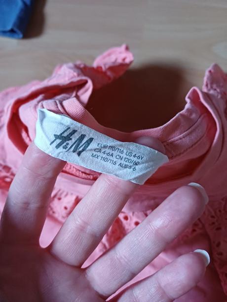 4x letny top, h&m,116
