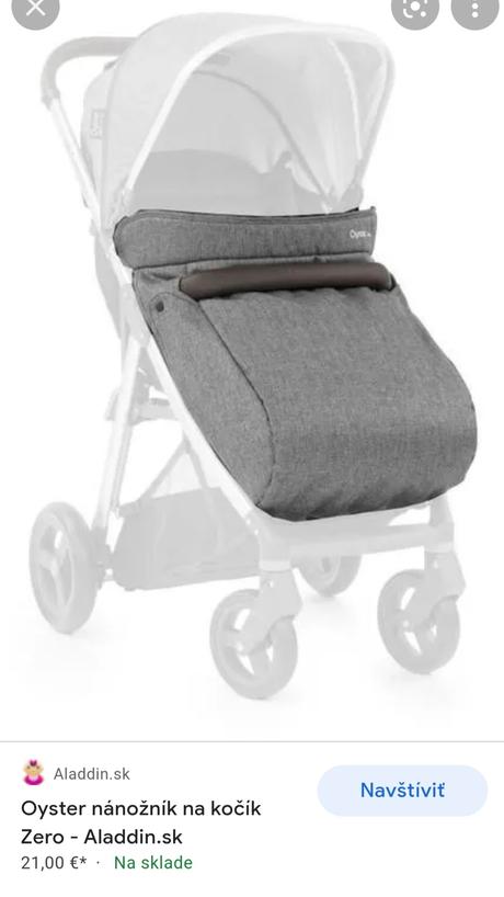 Oyster zero s príslušenstvom, babystyle,babystyle oyster zero