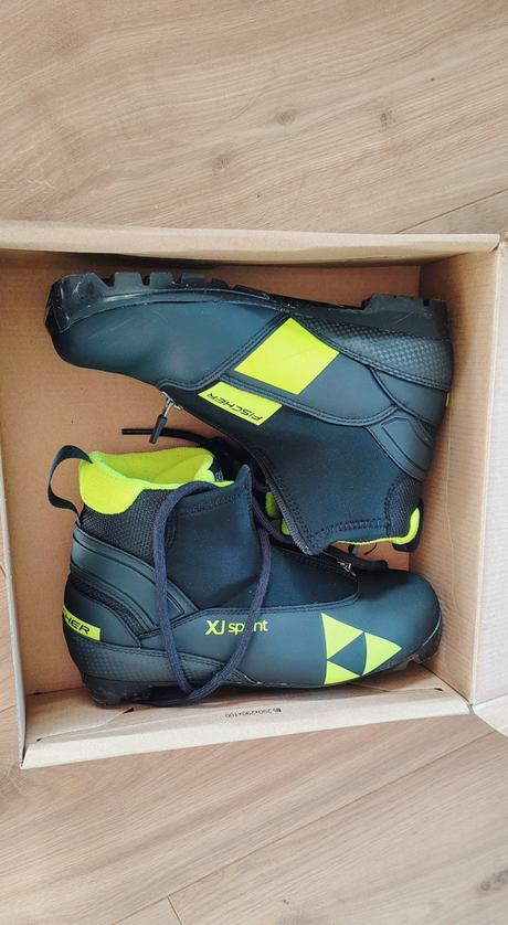 Fischer topanky na bezky top stav, fischer,37
