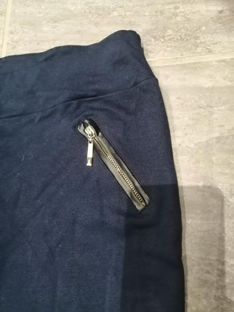 Elastické viskózové nohavice vs, s