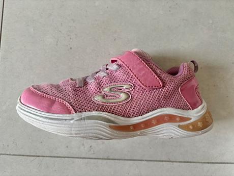 Blikacie tenisky skechers pink, skechers,33