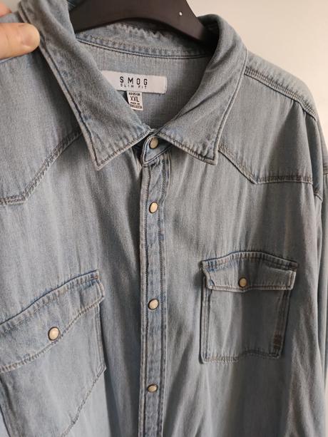 Rifľová košeľa smog, new yorker,xxl