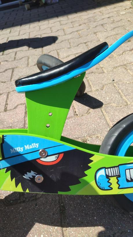 Drevené odrážadlo 2v1, milly mally