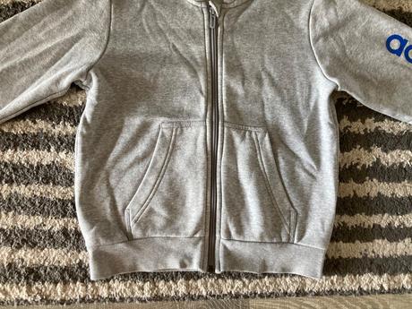 Zateplená mikinka adidas 116/122, adidas,116