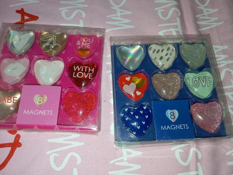 Srdiečkové magnetky, 