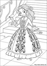 Omaľovánky Elena Z Avaloru - Modrý Koník