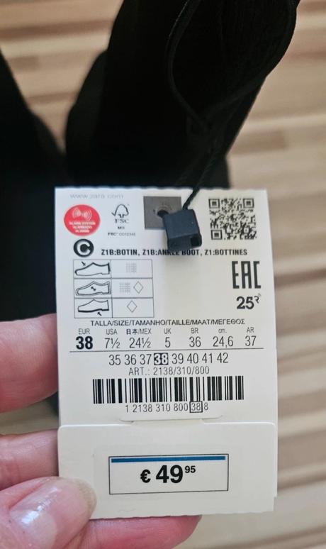 Čižmy, zara,38