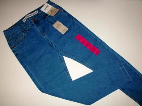 Štýlové nové rifle - veľ. 8-9 rokov, denim co,134