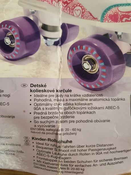 Kolieskové korčule, crivit,30