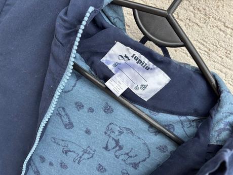 Chlapčenská prechodná jarná/jesenná bunda, lupilu,110