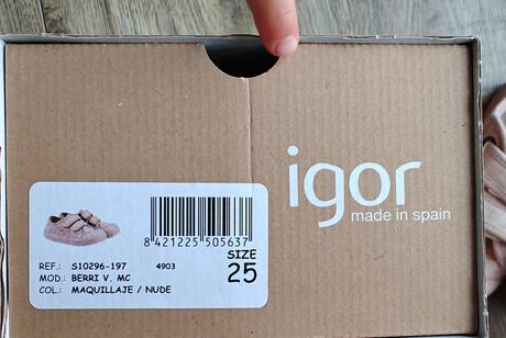 Igor barefoot platenky veľ 25, 25