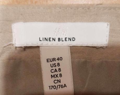 Predám elegantnú minisukňu h&m veľ. 40, h&m,l