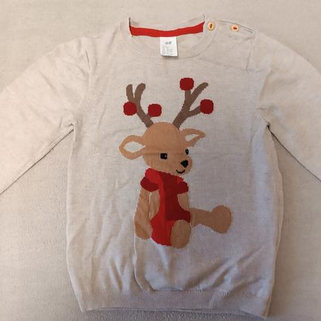 Detský vianočný svetrík h&m, h&m,92