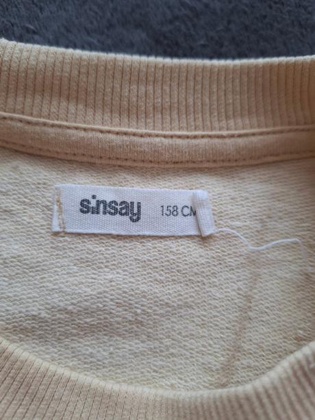 Mikina - crop top, sinsay,158