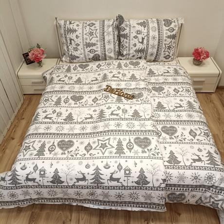 Vianočné zimné dekorácie biele vianoce, 