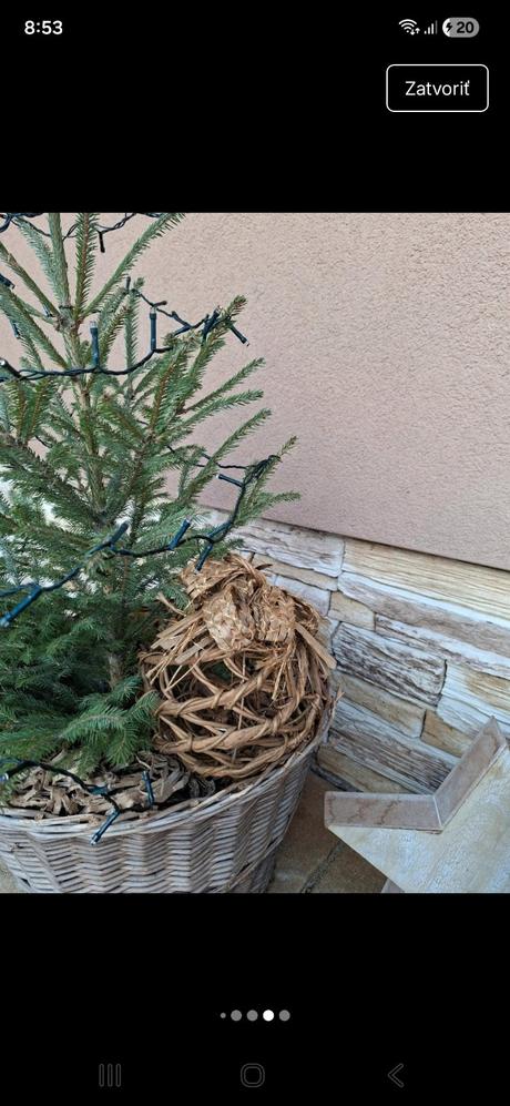 Nadherna prutena velka dekoracná guĺa-banka, 