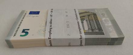5 euro bankovky 2013 unc balíček, 