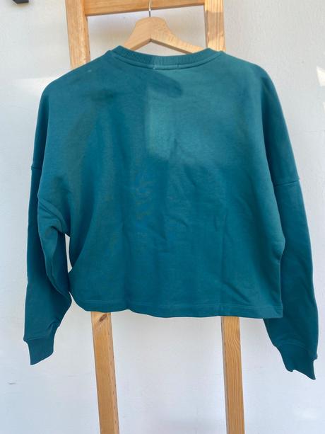 Bavlnená mikina cropp calvin klein jeans, calvin klein,xs