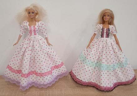 Šaty pre barbie,