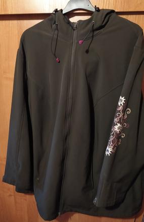 Dámska softshellová bunda ulla popken 4xl, 4xl