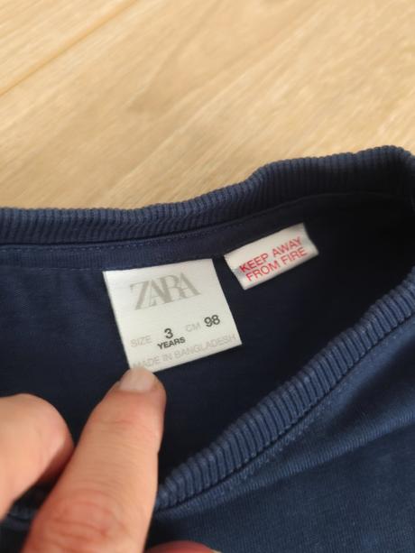 Zara tričká 2pack plus zdarma 98-104, zara,104