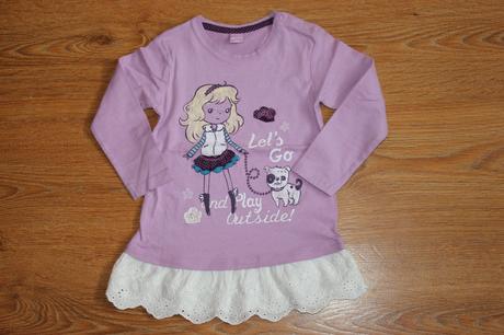 Tričko s volánikom - 1x oblečené, takko,86