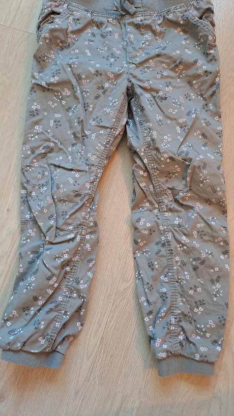 Zateplene nohavice, h&m,122