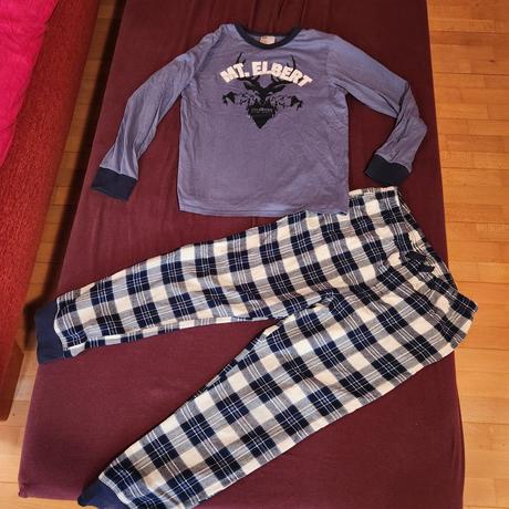 Veľmi kvalitné h&m pyžamo, h&m,152