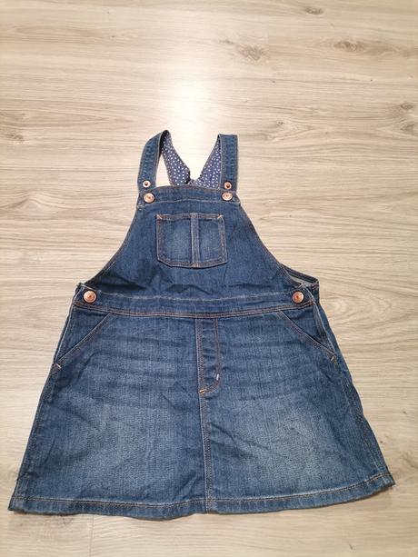 Riflové šaty - veľkosť 98, h&m,98