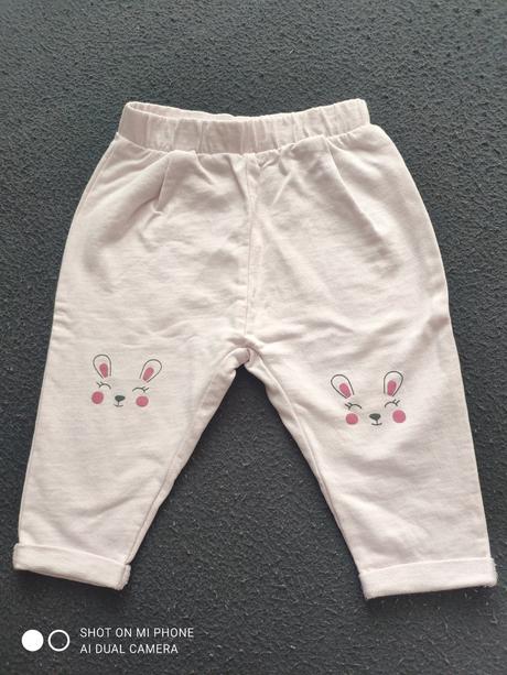 Ružové tepláky veľ.68, ergee,68