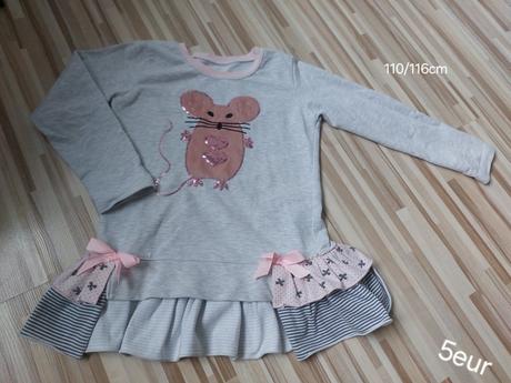 Dievcenska tunika s maslickami 110/116, 110