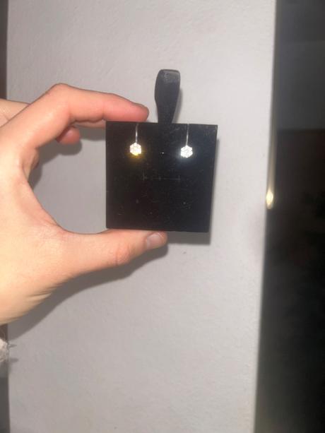 Detské strieborné náušnice, 