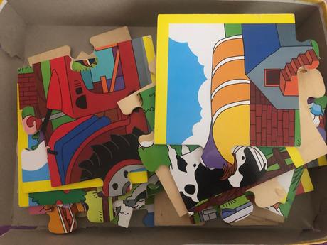 Puzzle kvalitne drevene, 