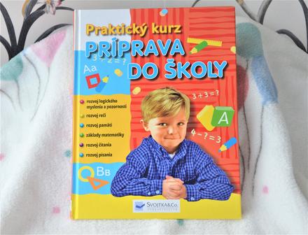 Kniha-príprava do školy-159 strán,