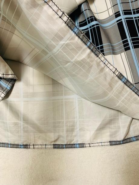 Tenká šušťáková kockovaná sukňa zn. sam73, sam73,l / m