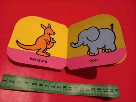 Kniha zvieratká pre deti 1 - 3 roky, 