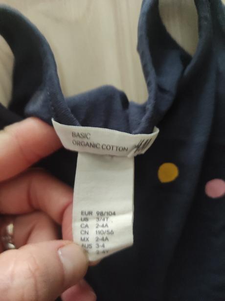 Šaty 104, h&m,104