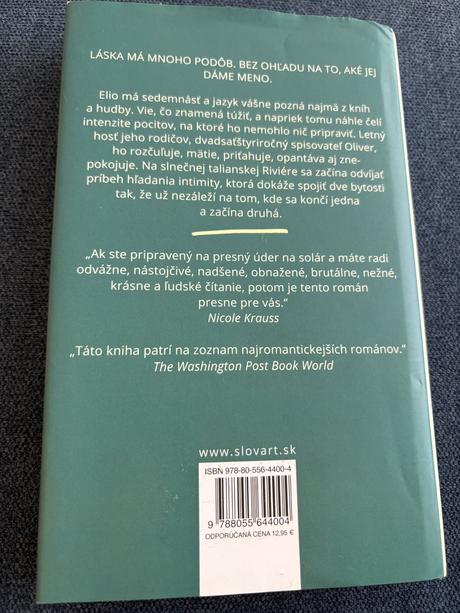 Kniha daj mi tvoje meno,