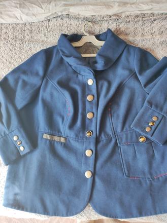 Krásny prechodný kabátik pre moletky, 54