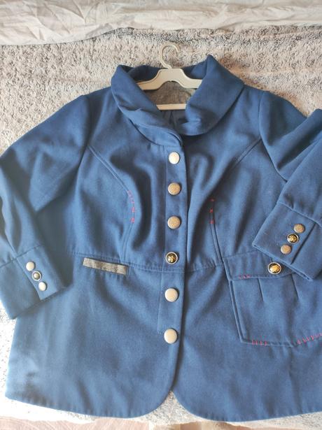 Krásny prechodný kabátik pre moletky, 54