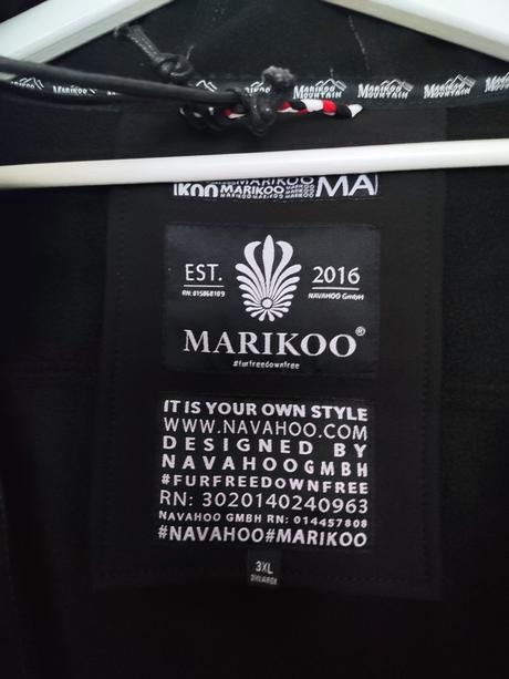 Marikoo zimtzicke softshell bunda veľ.3xl, xxxl