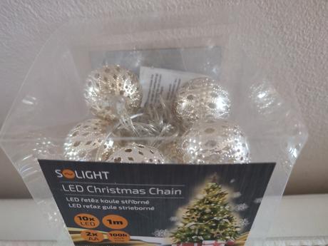 Vianočné ozdoby nové,žarovky na stromček rôzne, 