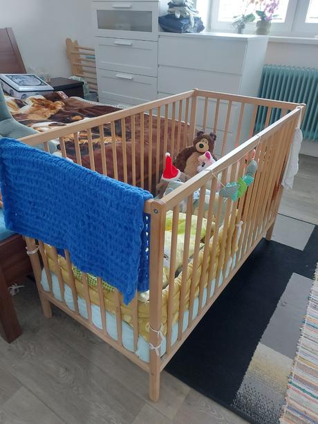 Postielka ikea, šírka (cm): 60,dĺžka (cm): 120